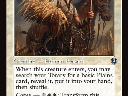 Ambitious Farmhand    Seasoned Cathar (Retro Frame) [Innistrad Remastered] For Sale