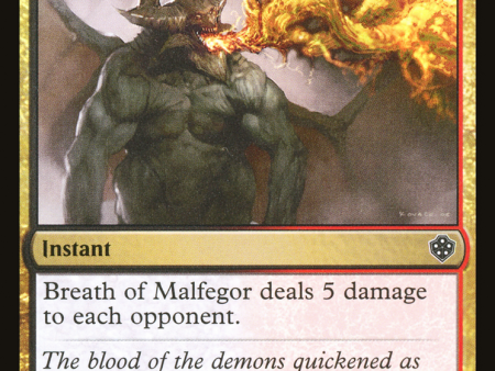 Breath of Malfegor [Starter Commander Decks] Fashion