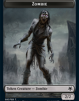 Zombie    Human Soldier Double-Sided Token [Game Night: Free-for-All Tokens] Online