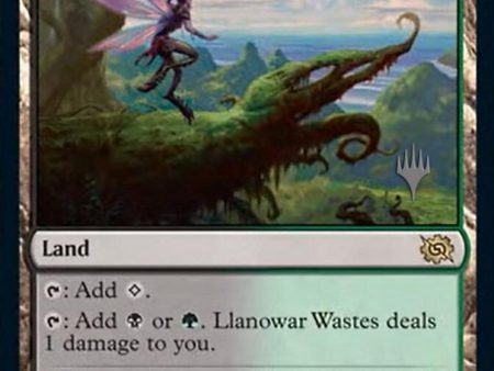 Llanowar Wastes (Promo Pack) [The Brothers  War Promos] For Discount