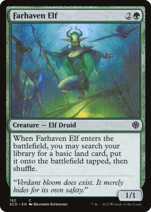 Farhaven Elf [Starter Commander Decks] Cheap