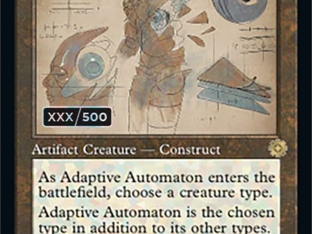 Adaptive Automaton (Retro Schematic) (Serialized) [The Brothers  War Retro Artifacts] on Sale