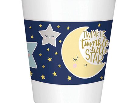 Baby Shower - Twinkle Little Star Plastic Cups 16oz, 25pcs on Sale