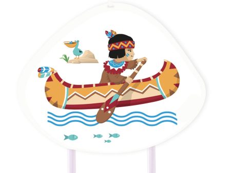 Tepee & Tomahawk Birthday Candle Online