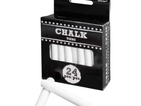 White Wedding Signs Chalks 24pcs For Discount