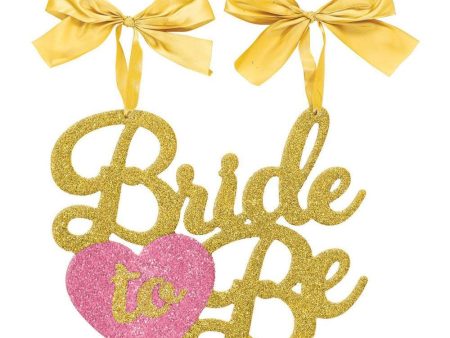 Bride To Be Chair Sign Decoration Fashion