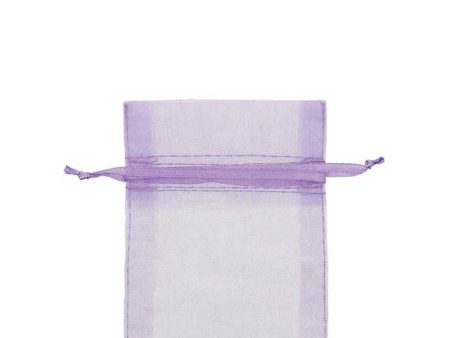 Lilac Organza Bags 24pcs Fashion