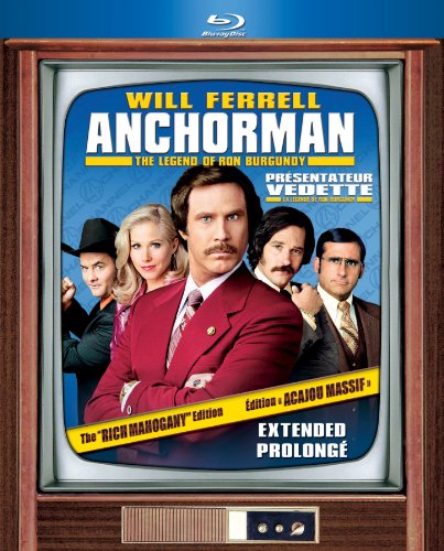 ANCHORMAN: THE LEGEND OF RON BURGUNDY (UNRATED RICH MAHOGANY EDITION)   PRSENTATEUR VEDETTE : LA LGENDE DE RON BURGUNDY (DITION ACAJOU MASSIF PROLONG) [BLU-RAY] (BILINGUAL) For Discount